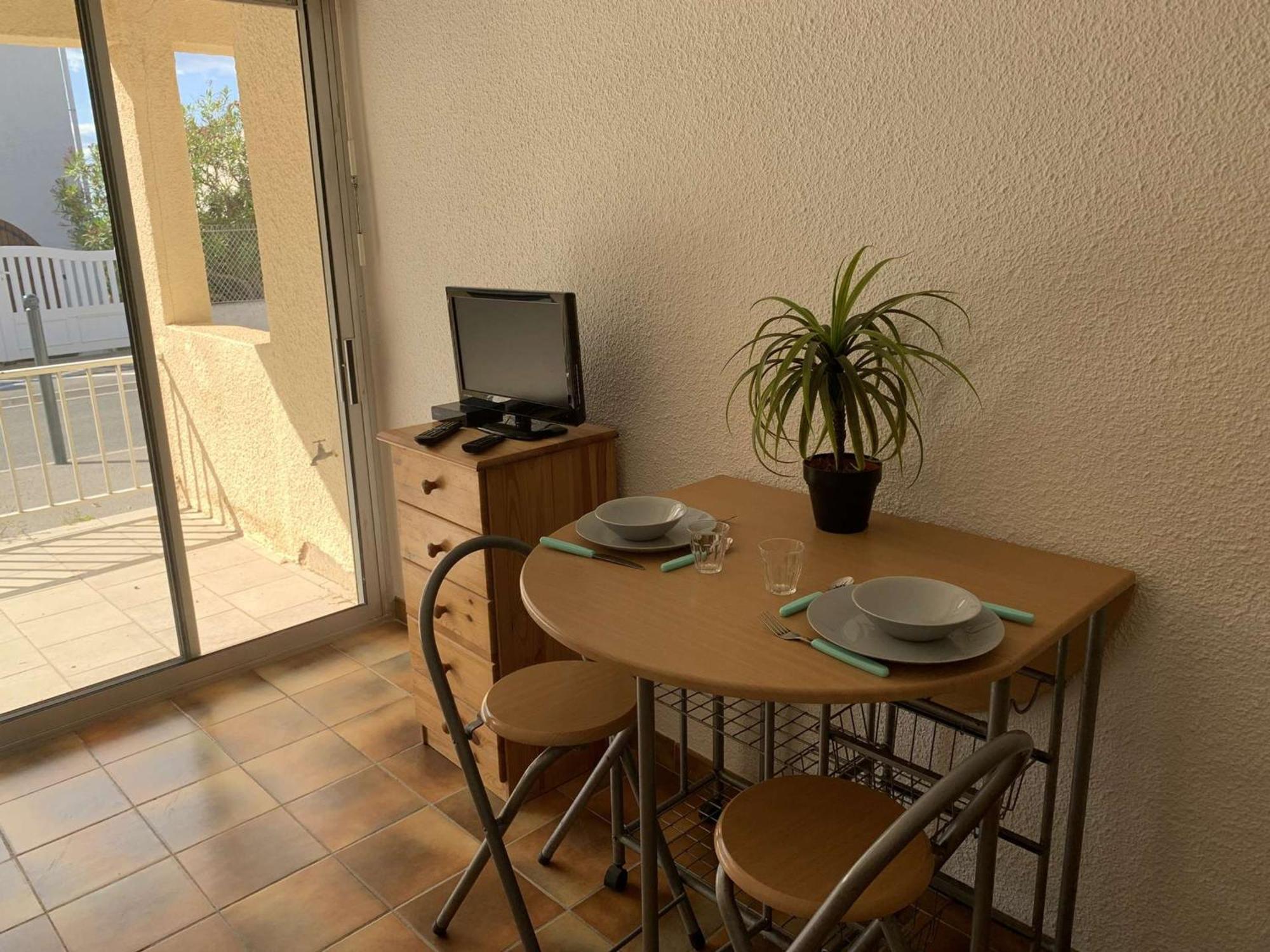 Studio En Rdc A 250M De La Plage - Saint Pierre La Mer, 2 Couchages, Animaux Acceptes - Fr-1-229D-232 Dış mekan fotoğraf